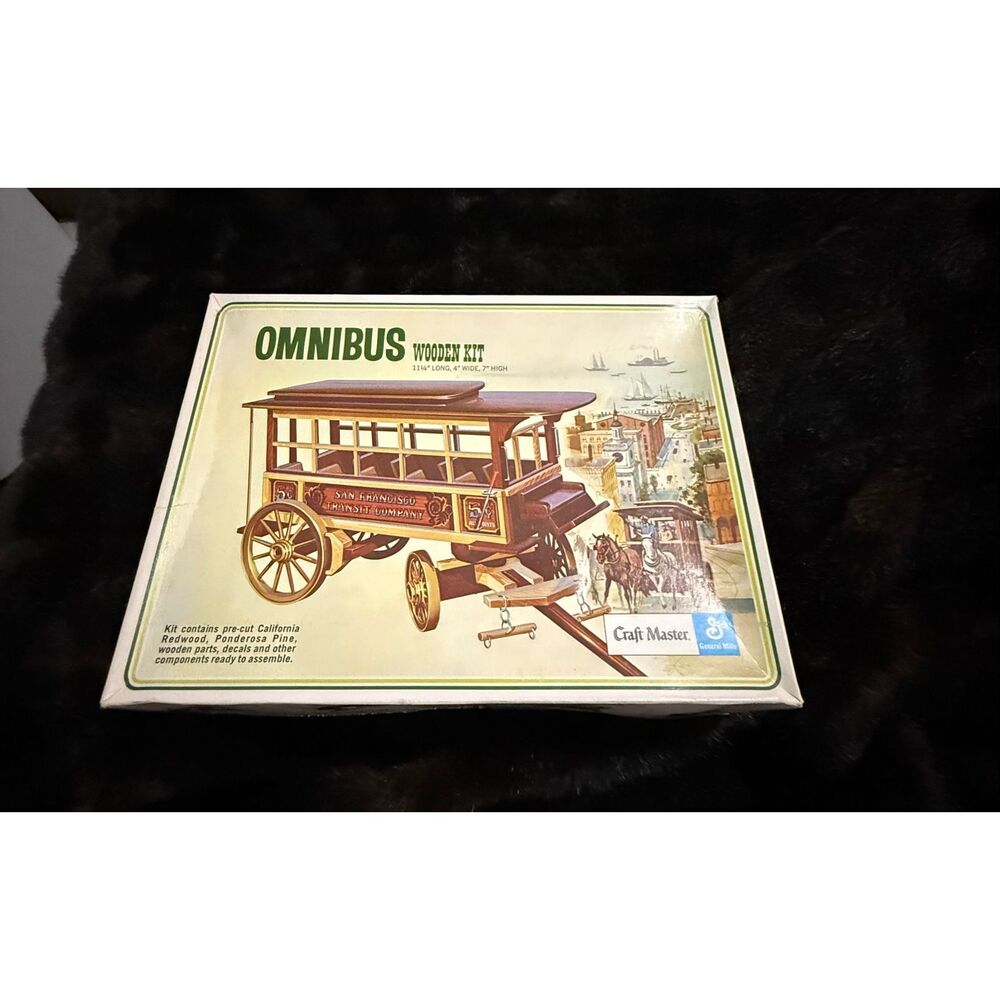 Rare Vintage Omnibus Craft Master model 50128 new open box